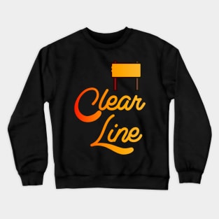 Clear line Crewneck Sweatshirt